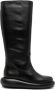 Paloma Barceló panelled leather knee-high boots Black - Thumbnail 1