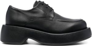 Paloma Barceló platform lace-up shoes Black