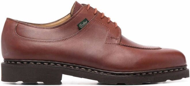 Paraboot Avignon leather lace-up shoes Brown