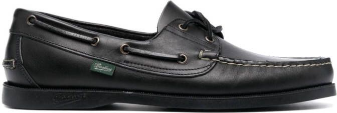 Paraboot Barth lace-up boat shoes Black