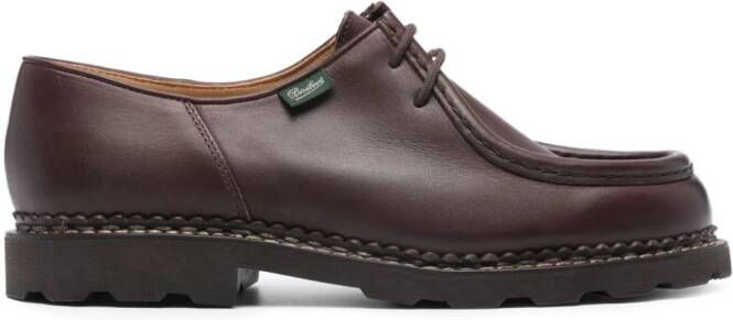 Paraboot Michael leather derby shoes Brown