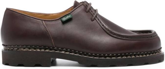 Paraboot Michael leather lace-up shoes Brown