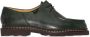 Paraboot Michael Lisse leather lace-up shoes Green - Thumbnail 1