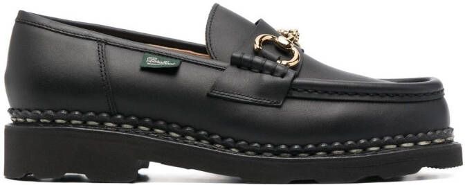 Paraboot Orsay chain-embellished loafers Black