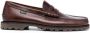 Paraboot Orsay leather moccassin loafers Brown - Thumbnail 1