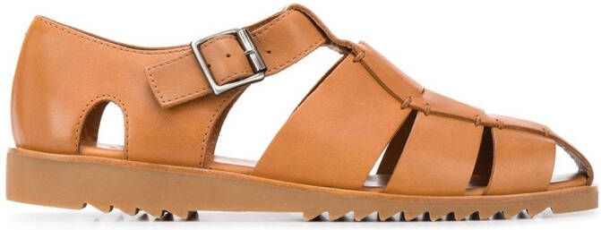 Paraboot Pacific buckle sandals Brown