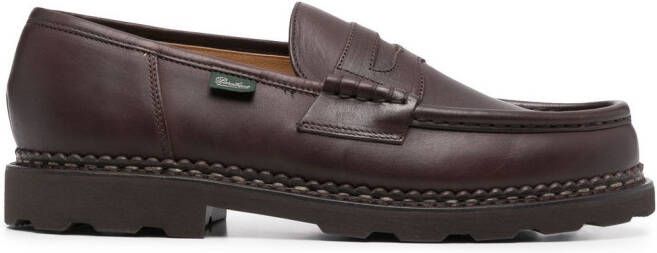 Paraboot Reims leather loafers Brown