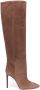 Paris Texas 105mm pointed-toe suede boots Brown - Thumbnail 1