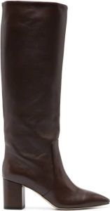 Paris Texas 70mm leather knee-high boots Brown