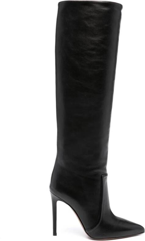 Paris Texas 85mm nappa leather boots Black
