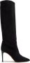Paris Texas 85mm pointed-toe leather boots Black - Thumbnail 1