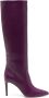 Paris Texas 85mm stiletto-heel leather boots Purple - Thumbnail 1