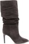 Paris Texas 90mm heeled suede boots Brown - Thumbnail 1
