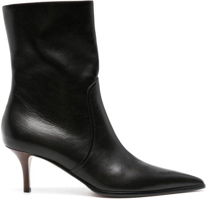 Paris Texas Ashley 65mm leather boots Black