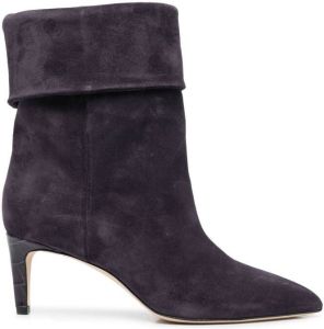 Paris Texas calf-length 70mm boots Purple