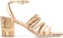 Paris Texas Carla snakeskin-effect high-heel sandals Brown - Thumbnail 1