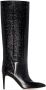 Paris Texas crocodile-embossed boots Black - Thumbnail 1