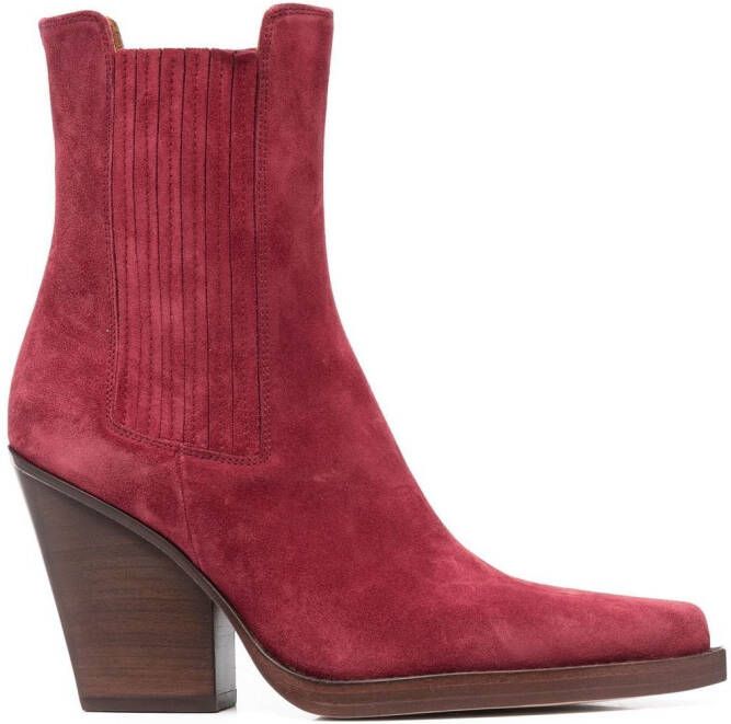 Paris Texas Dallas ankle boots Red