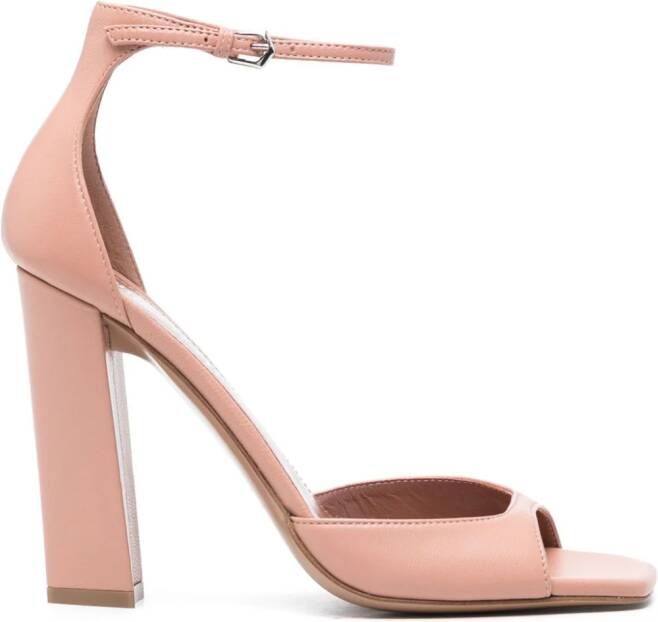Paris Texas Grace 110mm sandals Pink