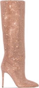 Paris Texas Holly 105mm knee-high boots Pink