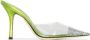 Paris Texas Holly 95mm PVC mules Green - Thumbnail 1