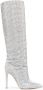 Paris Texas Holly crystal-embellished 105mm knee boots White - Thumbnail 1