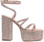 Paris Texas Holly Evita 130mm platform sandals Pink - Thumbnail 1