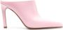 Paris Texas Jude 100mm leather mules Pink - Thumbnail 1