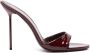 Paris Texas Lidia 105mm patent-leather mules Red - Thumbnail 1