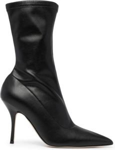 Paris Texas Mama 90mm ankle boots Black