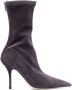Paris Texas Mama heeled ankle boots Purple - Thumbnail 1