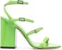 Paris Texas Maria 110mm sandals Green - Thumbnail 1