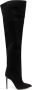 Paris Texas over-the-knee suede boots Black - Thumbnail 1