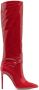Paris Texas patent-effect 110mm knee boots Red - Thumbnail 1