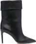 Paris Texas pointed-toe 90mm leather boots Black - Thumbnail 1