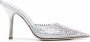Paris Texas pointed-toe crystal-studded pumps Silver - Thumbnail 1