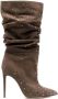 Paris Texas rhinestone-embellished 105mm boots Brown - Thumbnail 1