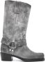 Paris Texas Roxy 45mm suede boots Grey - Thumbnail 1