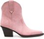 Paris Texas Sedona 60mm suede boots Pink - Thumbnail 1