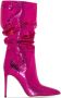 Paris Texas slouchy-design 105mm leather boots Pink - Thumbnail 1