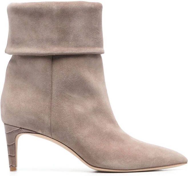 Paris Texas suede ankle boots Neutrals