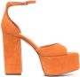 Paris Texas Tatiana platform sandals Orange - Thumbnail 1