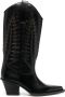 Paris Texas Texan 65mm knee-high boots Black - Thumbnail 1