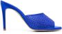 P.A.R.O.S.H. 110mm crystal-embellished mules Blue - Thumbnail 1