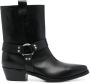 P.A.R.O.S.H. 40mm Stivale western-boots Black - Thumbnail 1