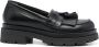 P.A.R.O.S.H. 45mm tassel-detail leather loafers Black - Thumbnail 1
