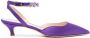 P.A.R.O.S.H. 50mm satin crystal-detail pumps Purple - Thumbnail 1