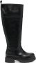 P.A.R.O.S.H. knee-high leather boots Black - Thumbnail 1