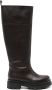 P.A.R.O.S.H. leather knee boots Brown - Thumbnail 1