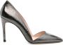 P.A.R.O.S.H. snakeskin-effect leather pumps Black - Thumbnail 1